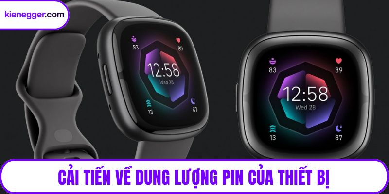 Cải tiến về dung lượng pin của thiết bị