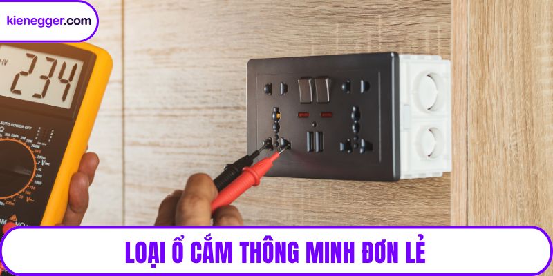 Loại ổ cắm thông minh đơn lẻ
