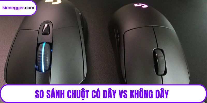 So sánh chuột có dây vs không dây