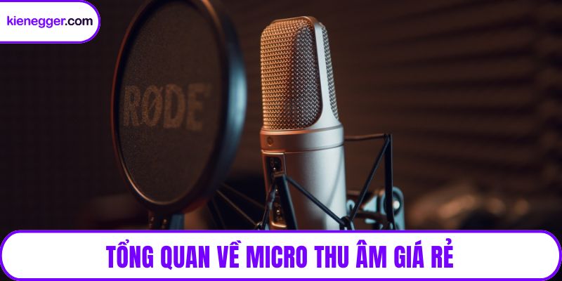 Tổng quan về micro thu âm giá rẻ